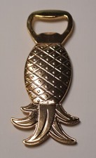 Flaschenöffner Kapselheber  Ananas Messing Metall Barzubehör Dekorativ