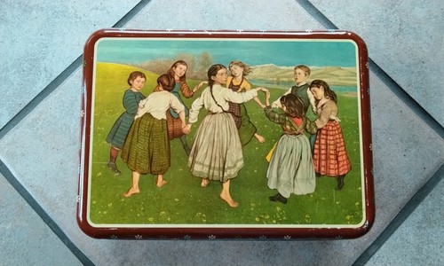 Vintage blechdose - vintage,