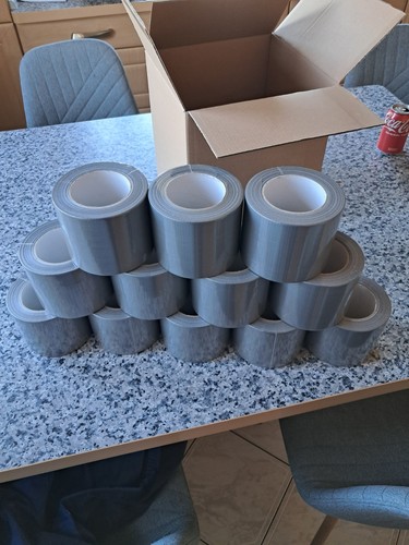 Panzertape grau rollen - 12,