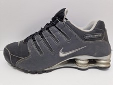 Nike Shox NZ   schwarz grau reflektierend Gr.43