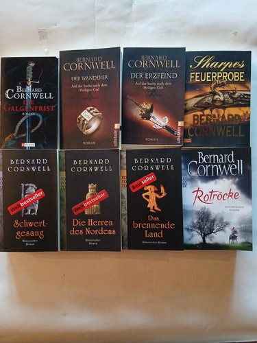 Bernhard cornwell 8 bücher - bernhard,