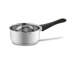 Stahltopf mit Griff Gerade