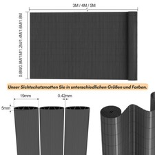Sichtschutzmatte PVC Garten