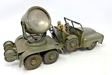 Hausser Elastolin 3-achsiger Krupp LKW Elektromotor Scheinwerfer Passend Linol