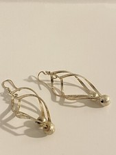 Damen Silber Ton Infinity