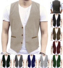 Lässig Westen Herren Tweed