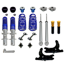 BlueLine Gewindefahrwerk Koppelstangen Domlager Querlenker für VW Golf 4 1J