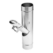 ZAMBELLI Zink Regenrohrklappe, ohne Sieb