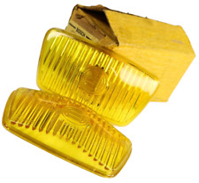 2 Bosch Ersatzgläser gelb Zusatz Nebel Scheinwerfer Streuscheibe Neuw. im Karton