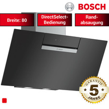 Bosch DWK87EM60 Kopffreihaube Esse Abzugshaube Schwarz 80cm