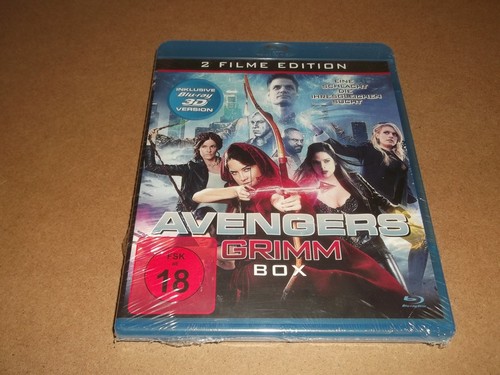 Avengers grimm box blu - box, blu-ray