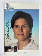 orig. Autogrammkarte Biathlon