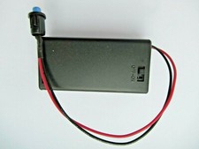 Dummy Alarm BLAU blinkendes LED Licht mit AA Batteriebox