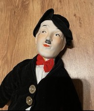 Antike charlie chaplin puppe - antike,