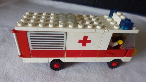 Lego town ambulance - lego,