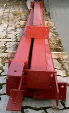 5 Metallträger, Stützen