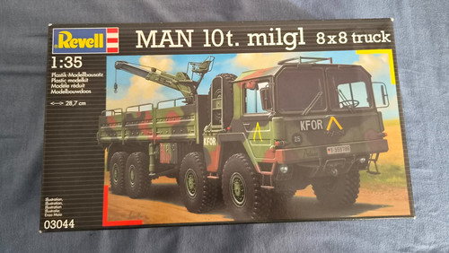 Revell 03044 man 10t milgl - 10t, 8x8