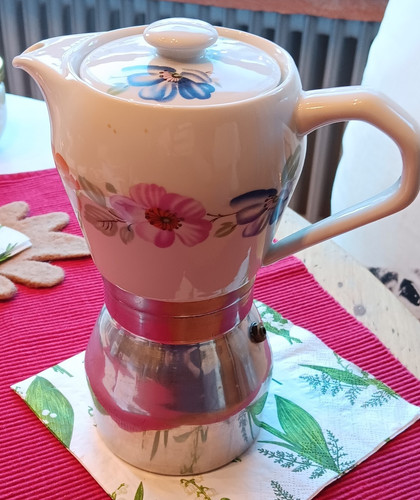 Vintage espresso kocher - espresso, kitty