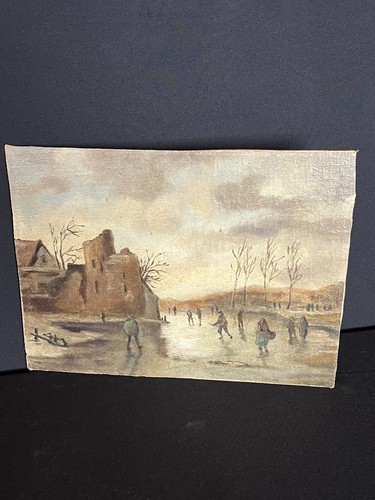 ölgemälde winterlandschaft - Ölgemälde,