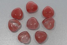 Herz aus Erdbeerquarz 15x15mm