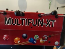 CARROMCO MULTIFUNKTIONSTISCH MULTIFUN-XT 14in1 Teleskopstangen 122x62x85cm 33kg