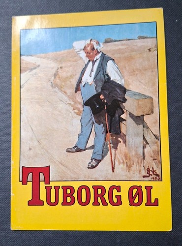 Alte postkarte tuborg circa - alte, tuborg,