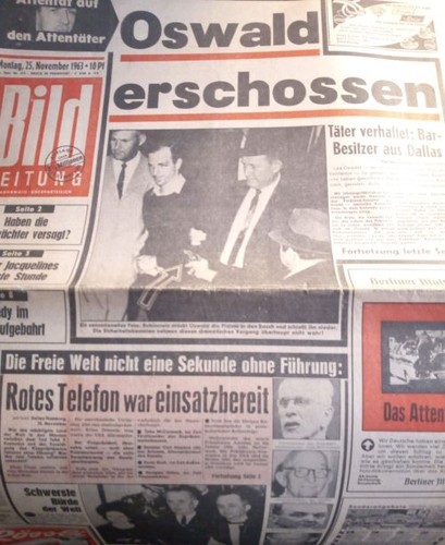 Bild zeitung vom november - zeitung, 25.