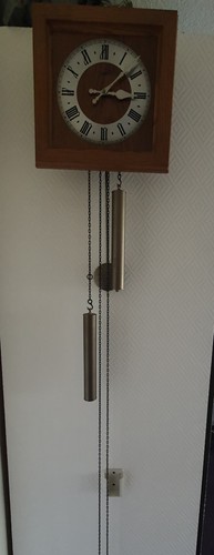Hermle pendeluhr mit gewichten - hermle,