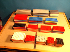 LEGO-alt:"150 dünne Platten, div. Grössen, bunt gemischt"...60er/70er Jahre