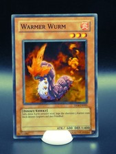 YUGIOH! Warmer Wurm TF04 DE001/ Super Rare/ Near Mint/ Mint/ Deutsch