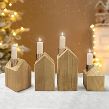 Adventskranz Holz - Advent