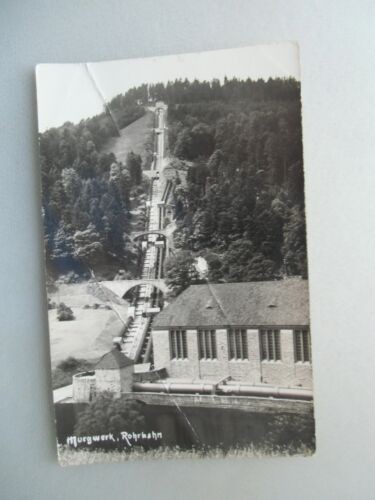 Ansichtskarte foto murgwerk - ansichtskarte,