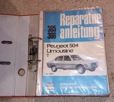 Reparaturanleitung Peugeot 504 Limousine GL, TI