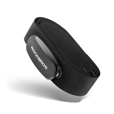 ROCKBROS Herzfrequenzmesser Brustgurt Bluetooth & ANT+ Heart Rate Monitor IP67