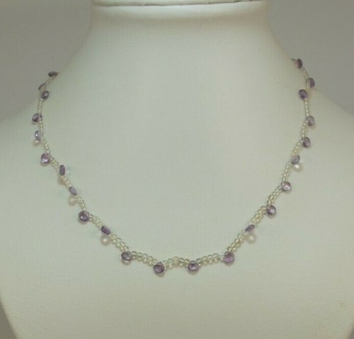 Amethyst und weiß topas - und,