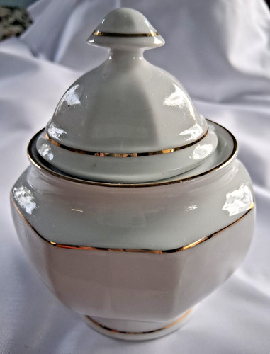 Vintage porzellan zuckerdose - vintage,