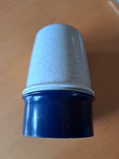 Tupper Eierbecher,  Thermoeierbecher, blau/weiß