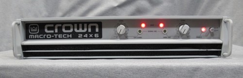 Crown macro tech 24x6 - macro-tech, power