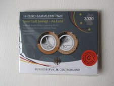 BRD  OVP " 10 EURO - Gedenkmünze von 2020 in polierter Platte im Blister