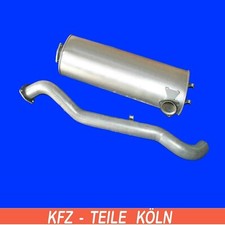 VW LT 28 28-35 40-55 / 2.4TD Pritsche  Endschalldämpfer  + Abgasrohr