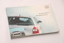 AUDI A4 8E Kombi Avant Betriebsanleitung Bedienungsanleitung 242.561.8E9.00