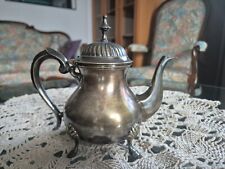 Teekanne/ Kaffeekanne  antik Versilbert. Sehr schön. TOP Zustand