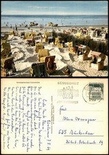 Ansichtskarte Cuxhaven Strand