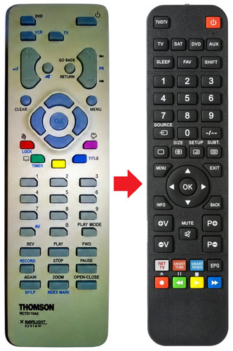 Vervangende thomson dth6100e - vervangende,