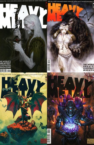 Heavy metal magazine - metal,