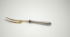Antike Vorlegegabel 800 Silber