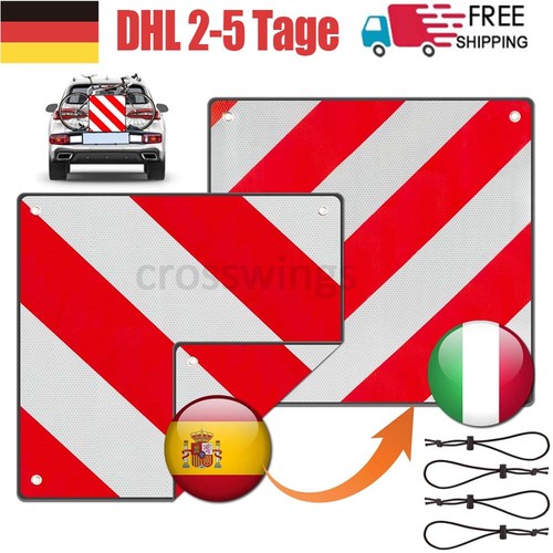 2in1 warntafel für italien - für,
