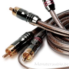 SinusLive CX-35 3,5m 2-Kanal-Cinch Audio Cinchkabel 3-fach abgeschirmt 350cm