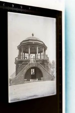 tolles altes Glasnegativ -