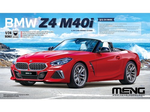 Meng modell bmw m40i 1 - modell, 1/24